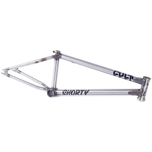 BMX Rahmen Cult Shorty Freestyle (20.5" - Matte Clear Raw)