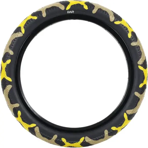 BMX Reifen Cult x Vans Waffle 14" (2.2" - Yellow Camo)