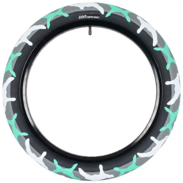 BMX Reifen Cult x Vans Waffle 20" (2.4" - Teal Camo)