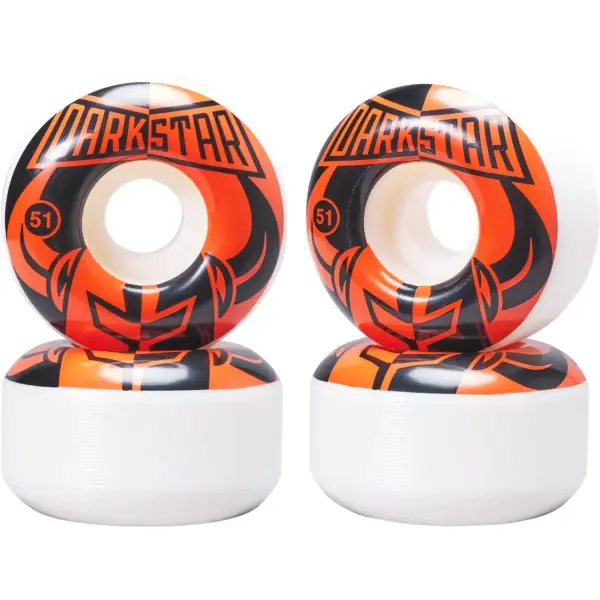 Skateboard Hjul Darkstar Divide 99A 4-Pak (51mm - Rød)