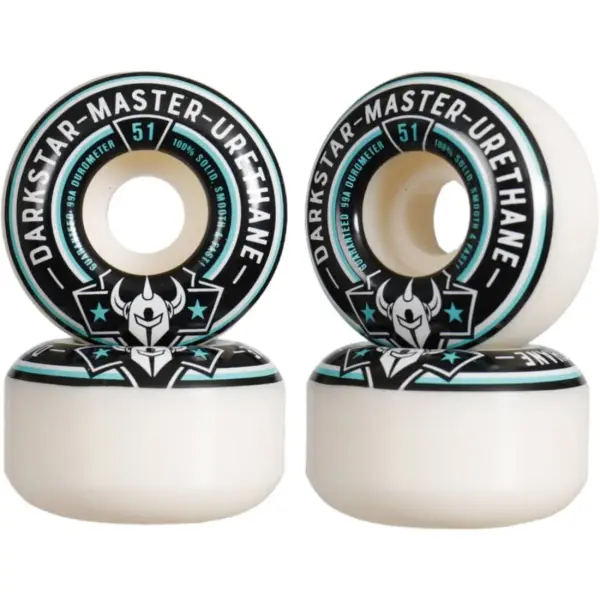 Skateboard Hjul Darkstar Responder 99A 4-Pak (51mm - Aqua)