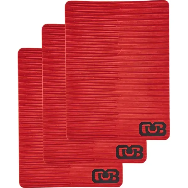 DB Skimboards EVA Traction Pad 3 Stk. (Rot)