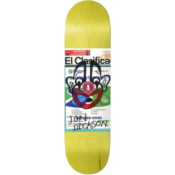 Skateboard Deck Deathwish Chatman Deck (8" - Jon Dickson)