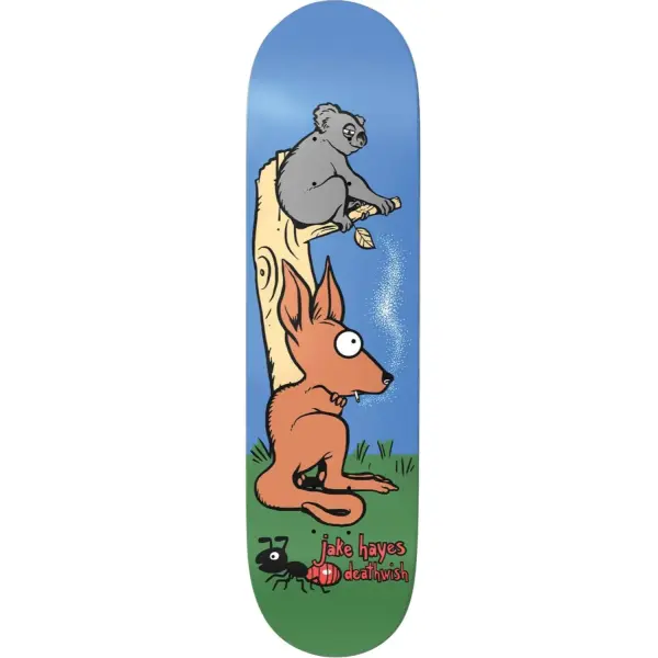 Skateboard Deck Deathwish Hayes Smoking Roo (8" - Jake Hayes)