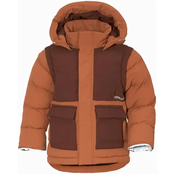 Didriksons Ante Kinder Jas (130 - Acorn Brown)