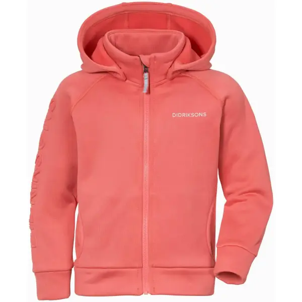 Didriksons Corin Børne Fleece Jakke (100 - Peach Rose)