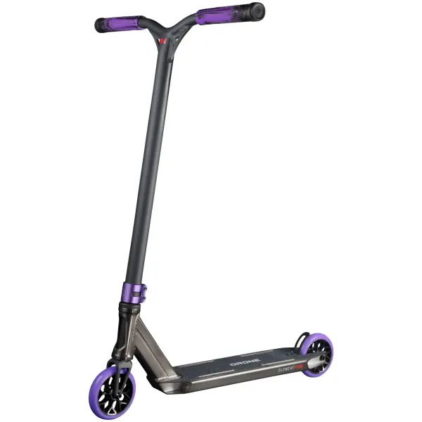 Trick Løbehjul Drone Element 2 Evo Feather-Light (Smoked Chrome / Purple)