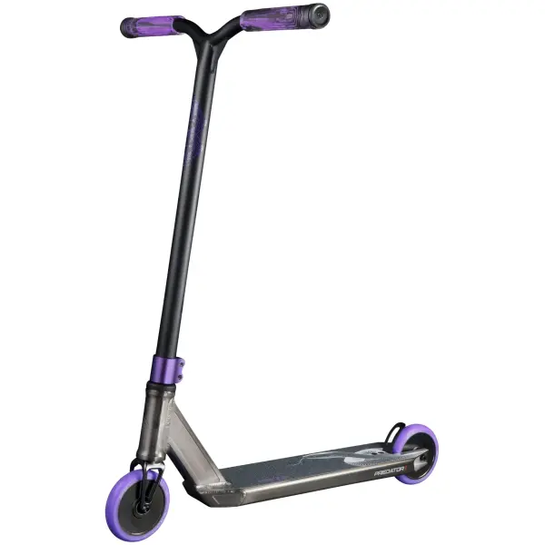 Trick Løbehjul Drone Predator 1 (Smoked Chrome / Purple)