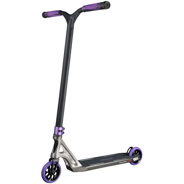 Trick Løbehjul Drone Shadow 3 Evo Feather-Light (Smoked Chrome / Purple)