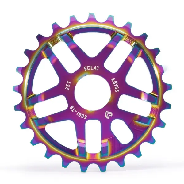 BMX Kettenblatt Eclat Abyss (Satin Oilslick - 25T)