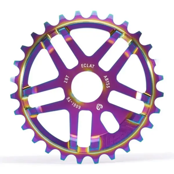 BMX Kettenblatt Eclat Abyss (Satin Oilslick - 28T)