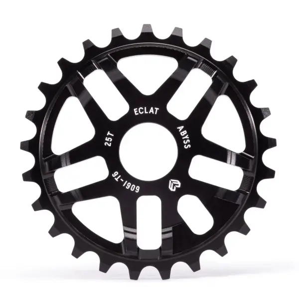 BMX Kettenblatt Eclat Abyss (Schwarz - 25T)