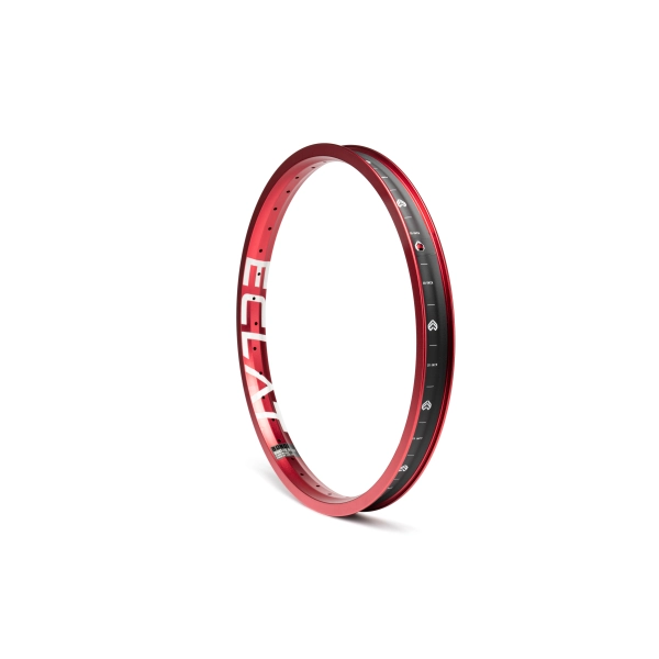 BMX Felge Eclat Bondi Straight Wall (Sandblast Red)