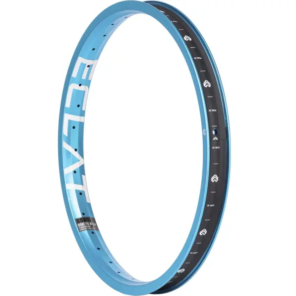 BMX Felge Eclat Bondi Straight Wall (Sandblast Cyan)