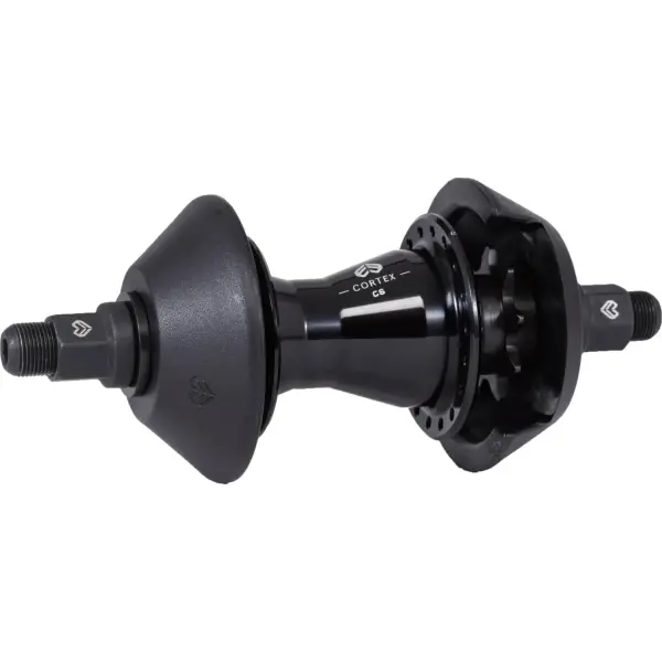Eclat Cortex Cassette Rear BMX Hub (Schwarz - Rechts)