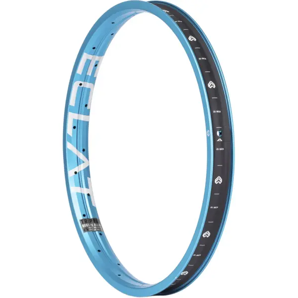 BMX Felge Eclat Trippin 20" Straight Wall (Sandblast Cyan)