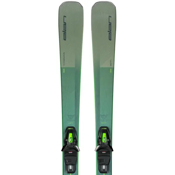 All Mountain Ski Elan Wingman 80 TI + Shift X ELX 10