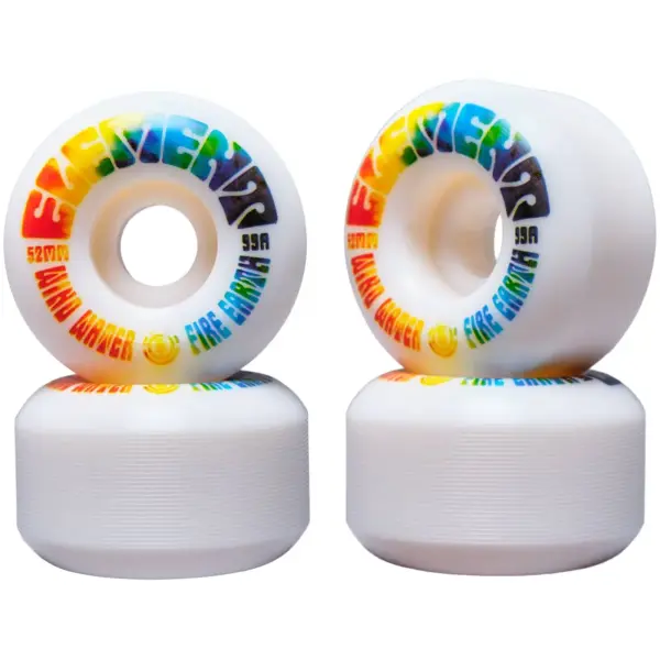 Skateboard Rollen Element Trip Out 99A 4 Stk. (52mm - Rot)