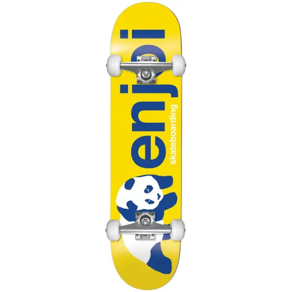 Skateboard Komplettboard Enjoi Half & Half (8" - Gelb)