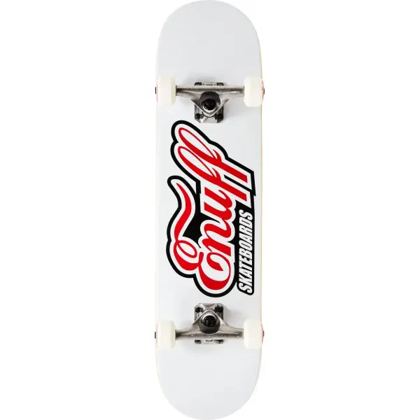 Skateboard Komplettboard Enuff Classic Logo (7.75" - White)
