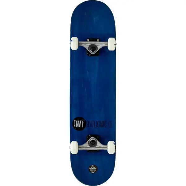 Skateboard Komplettboard Enuff Logo Stain (8" - Blau)