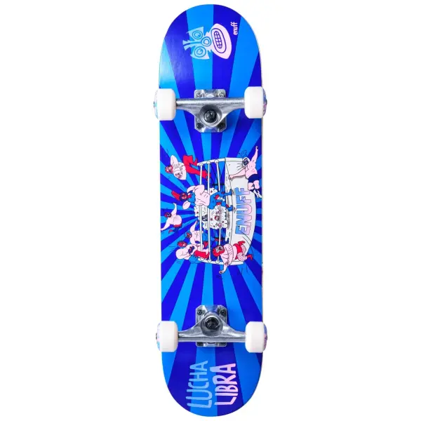 Skateboard Komplettboard Enuff Lucha Libre (7.25" - Blau)