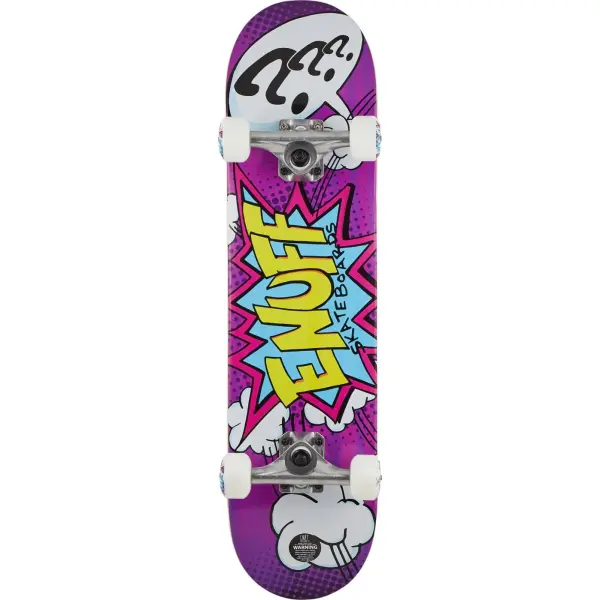 Komplet Skateboard Enuff POW (7.25" - Lilla)