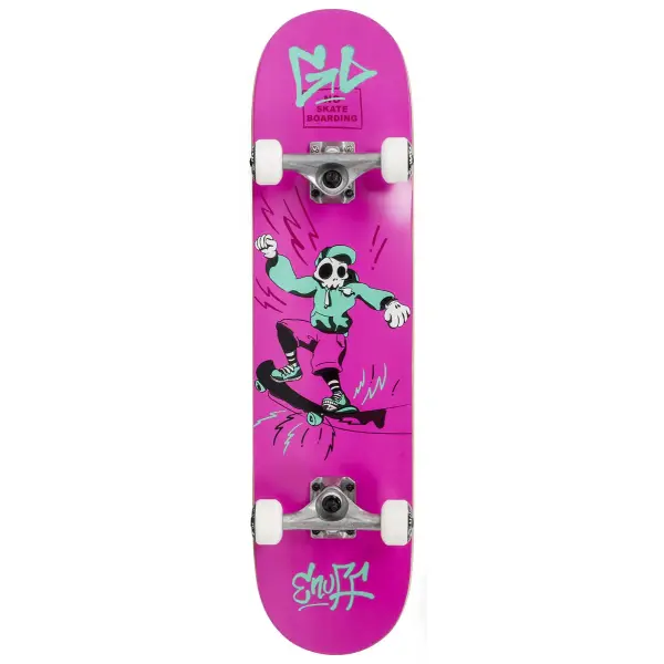 Skateboard Komplettboard Enuff Skully (7.25" - Pink)