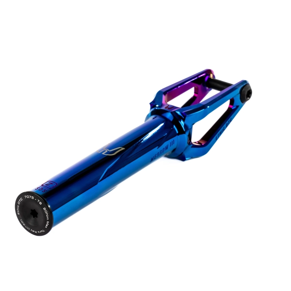 Stunt Scooter Fork Ethic Merrow V3 SCS (Chrome Blue)