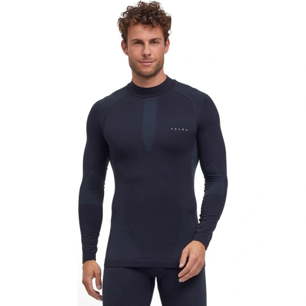 Falke Herre Long-sleeve Warm Shirt (S - Black)