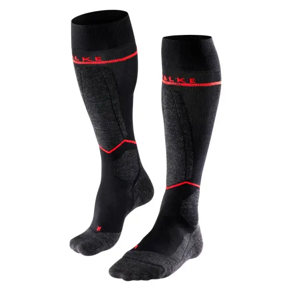 Falke Sk4 Advanced Energising Light Mens Socks (Black - 46-48)
