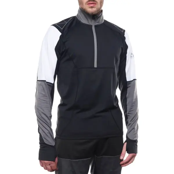 Fischer Asarna Baselayer Longsleeve Cross Country Ski Shirt (M - Graphite)
