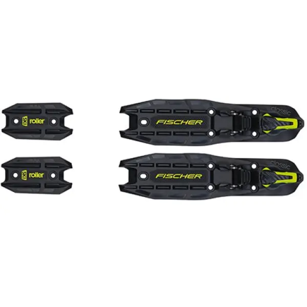 Fischer Klassisk Rullskidor Bindinger (Gul - Klassisk)