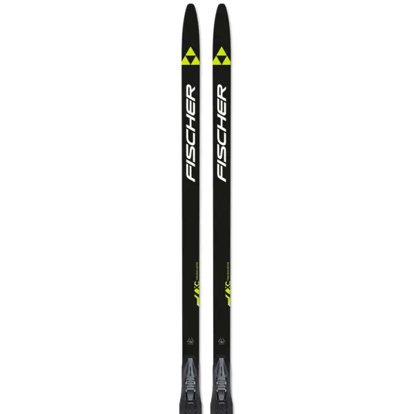 Klassiska Skidor Fischer Twin Skin Active + Bindningar (179cm - Svart)