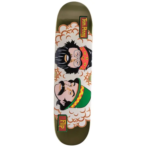 Skateboard Deck Flip Penny Toms Friends (8" - 50th Yellow)