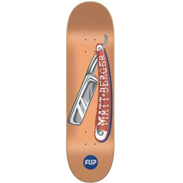 Skateboard Deck Flip Posterized (8.25" - Berger)