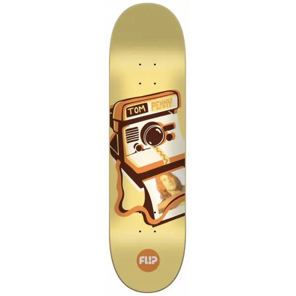 Skateboard Deck Flip Posterized (8" - Penny)
