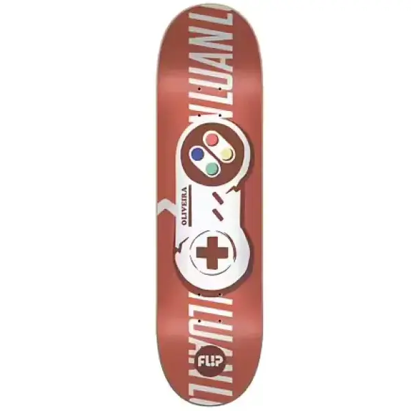 Skateboard Deck Flip Posterized (8.13" - Luan)