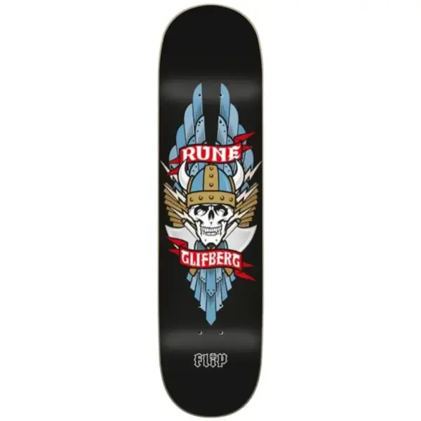 Skateboard Deck Flip Viking Rune Glifberg (8.5" - Rune Glifberg)