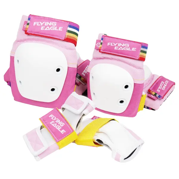 Beskyttelsessæt Børn FlyingEagle Valiant (S - Pink)