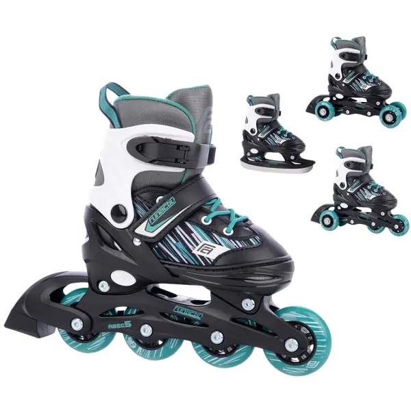 Inliner Kinder FunActiv Trilo 4in1 (Schwarz - 26-29)