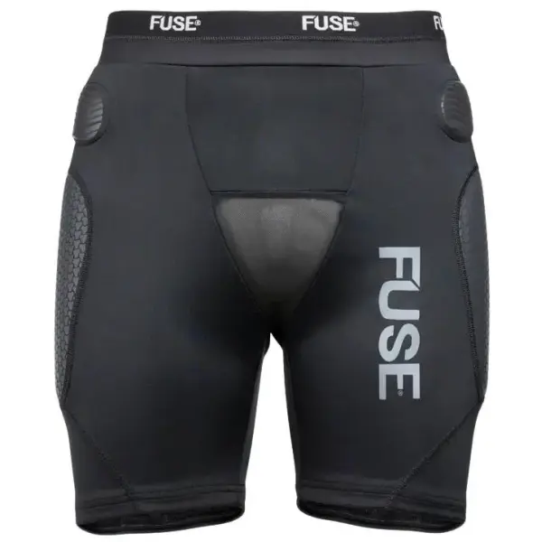 Fuse Omega Impact Padded Shorts (XL - Schwarz)
