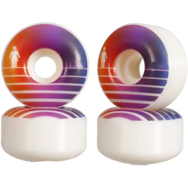 Skateboard Hjul Girl Future 99A 4-Pak (51mm - Hvid)