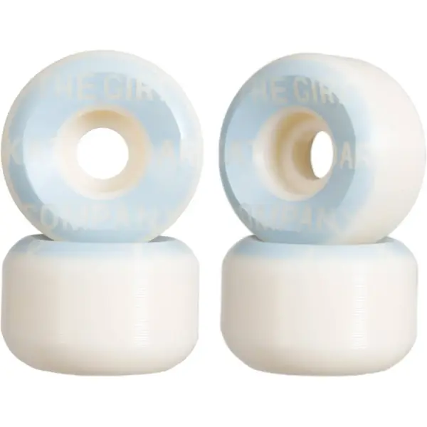 Skateboard Rollen Girl Sans 99A 4 Stk. (54mm - Weiß/Blau)