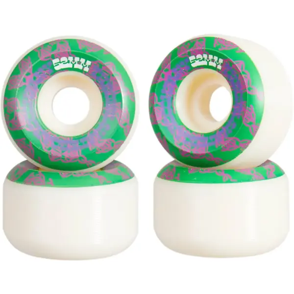 Skateboard Rollen Girl Vibrations 99A 4 Stk. (52mm - Grün)