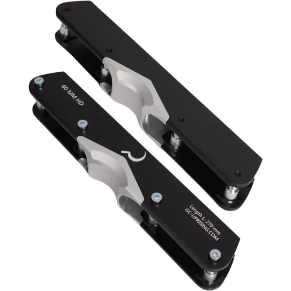 Ground Control Schwarz HD2 60 Aggressive Inline Frames (S - 36-39)