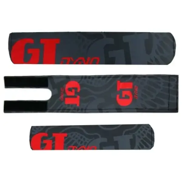 GT BMX Protektoren-Set (Schwarz/Rot)