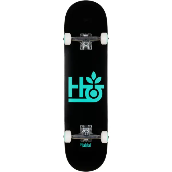 Komplet Skateboard Habitat Pod (8" - Sort)