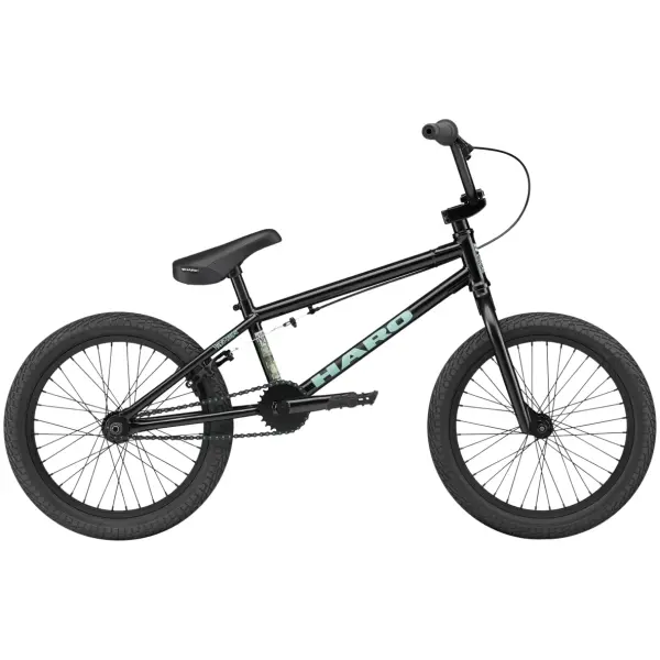 BMX Cykel Børn Haro Downtown 18" (18" - Semi-gloss Black)