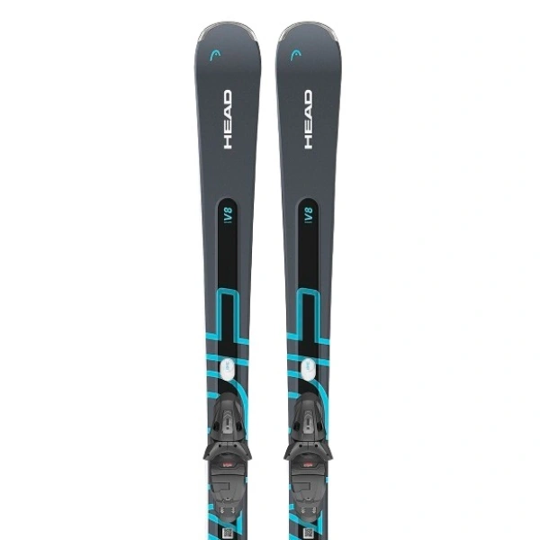 All Mountain Ski Head Shape e-V8 SW + Protector PR 11 GW (177cm - Schwarz)